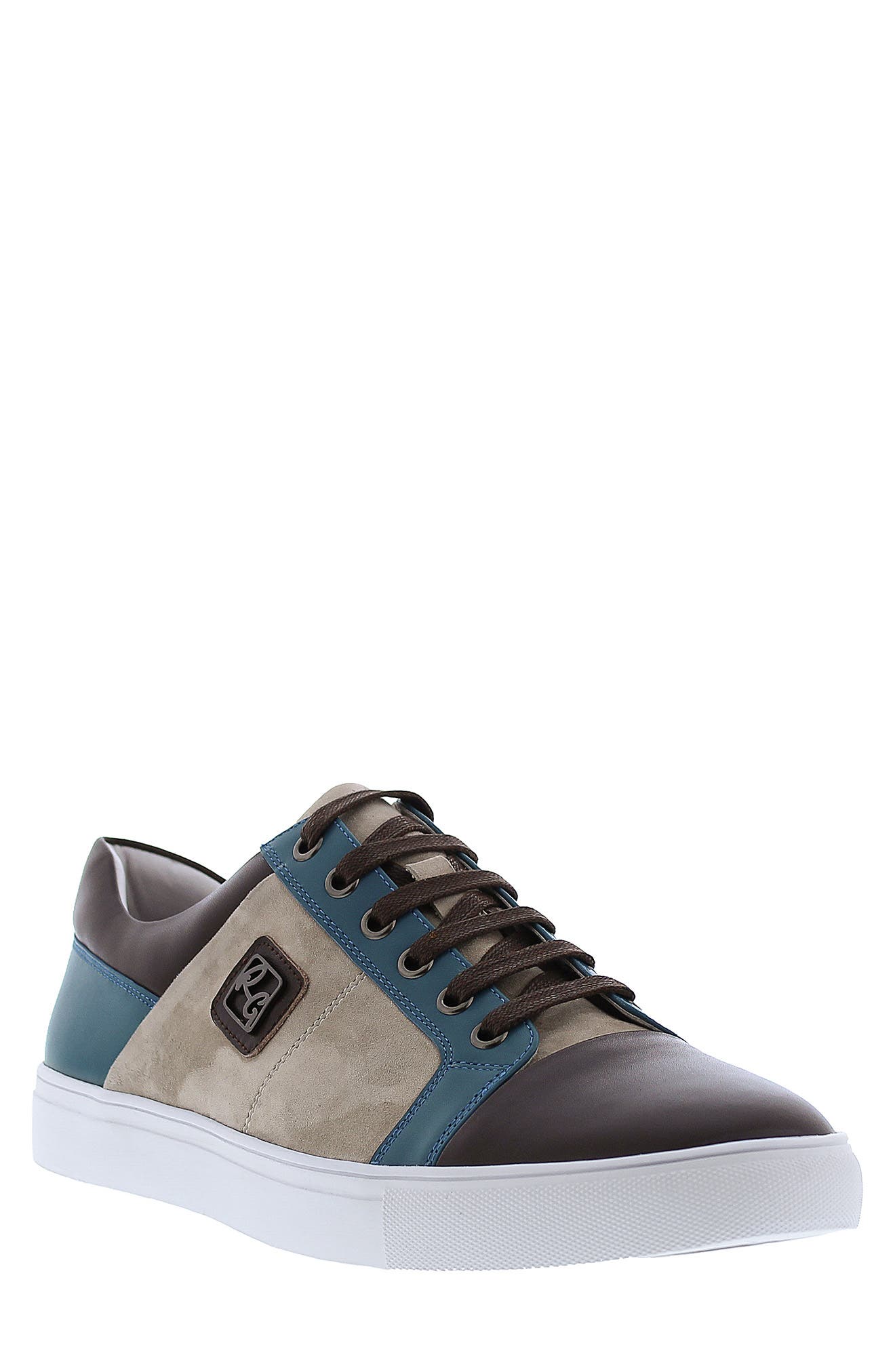 Robert Graham Trixie Colorblock Cap Toe Sneaker, Main, color, 