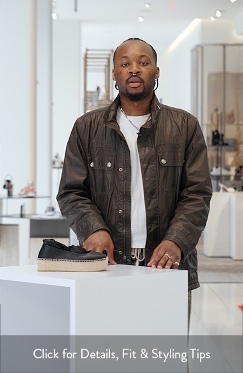 Starboard Ankle Wrap Platform Espadrille, sales video thumbnail