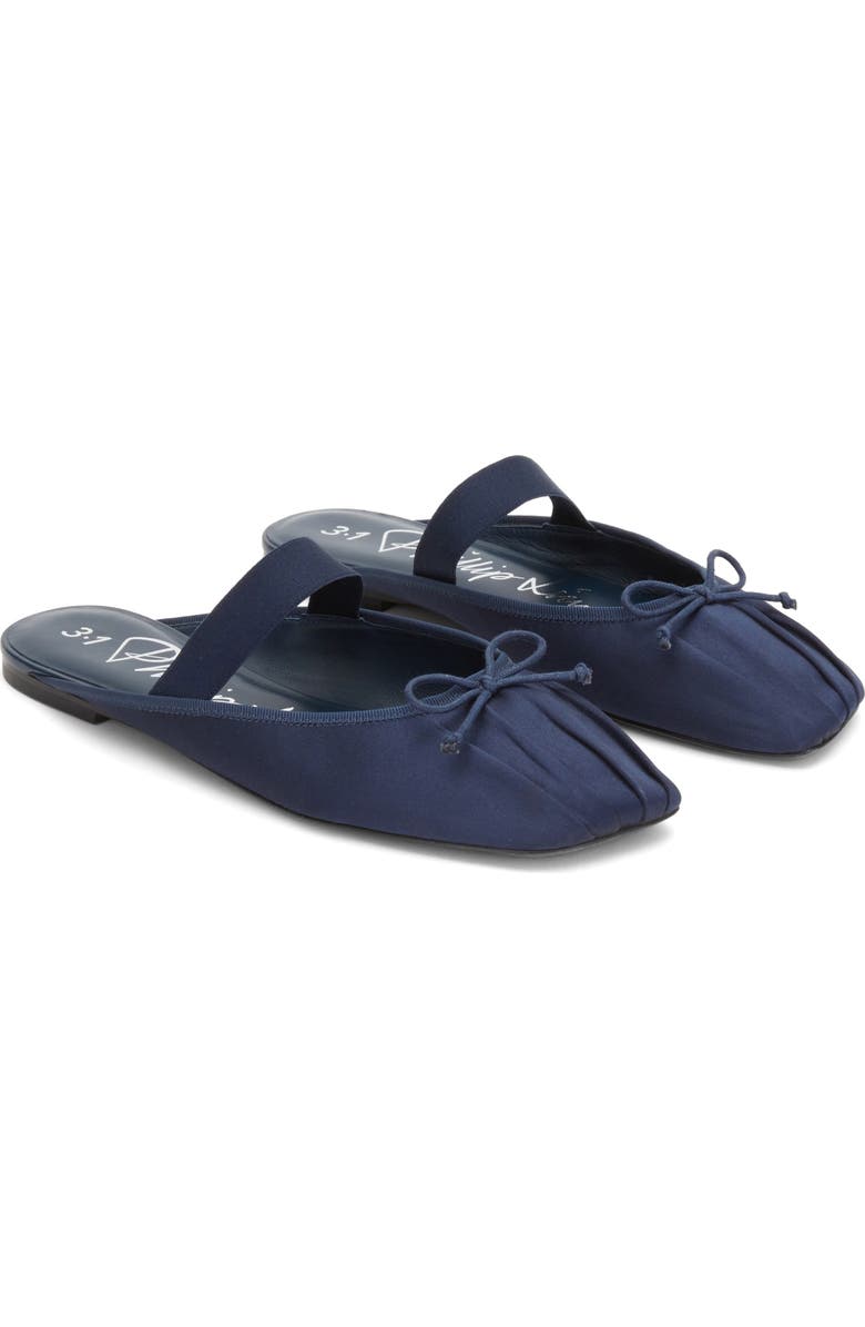 3.1 Phillip Lim ID Ballerina Mule, Main, color, Midnight