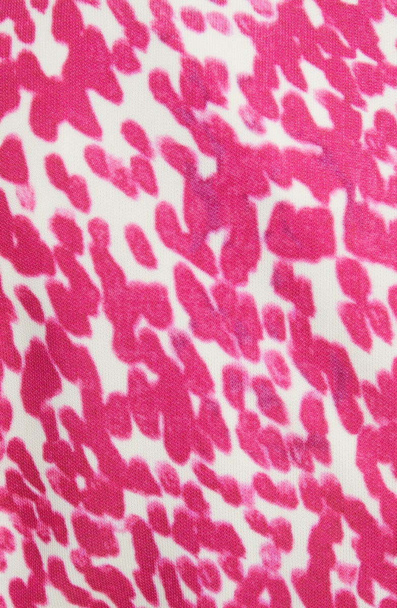 Isabel Marant Linario Print Jersey Long Sleeve Dress, Alternate, color,