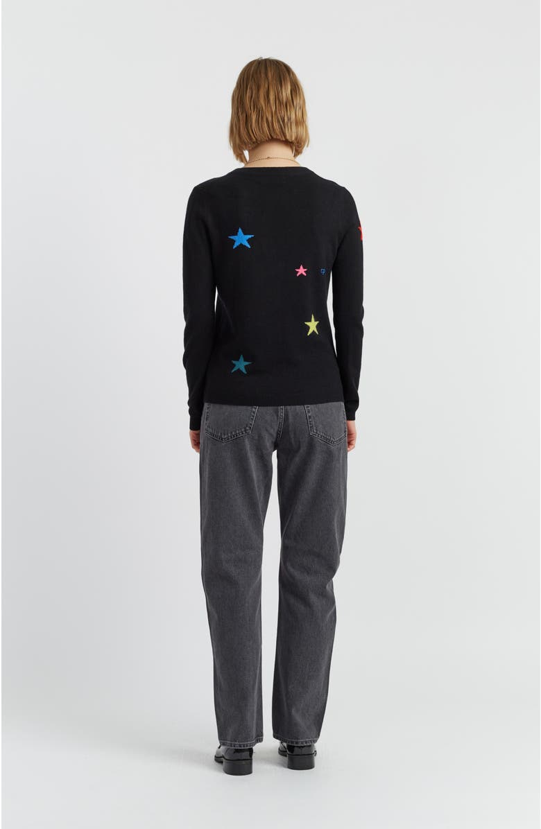 Chinti & Parker Wool Cashmere Star Sweater, Alternate, color, 