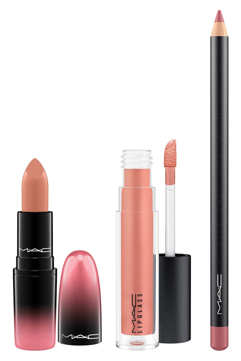 MAC Love Me Lip Kit (Nordstrom Exclusive), Main, color, NEUTRAL