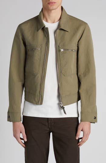 TOMFORD|JACKETS (KZF001 YMW013S23 IG711) TOM FORD Cotton Trucker Jacket | Nordstrom