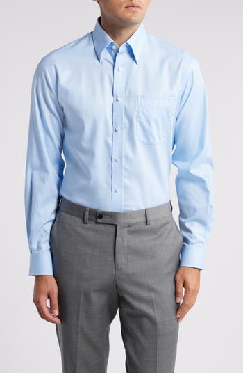 Nordstrom Traditional Fit Cotton Oxford Non-Iron Dress Shirt | Nordstrom
