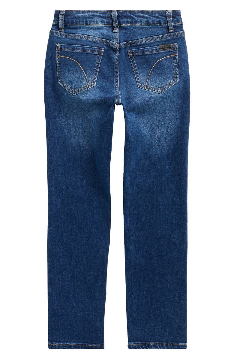 Joe's Jeans Kids' Lara Embellished Straight Leg Jeans, Alternate, color, Dark Wash