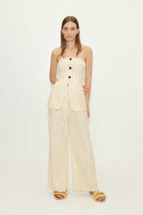 Simonmiller Bloo Linen Pant In Neutral