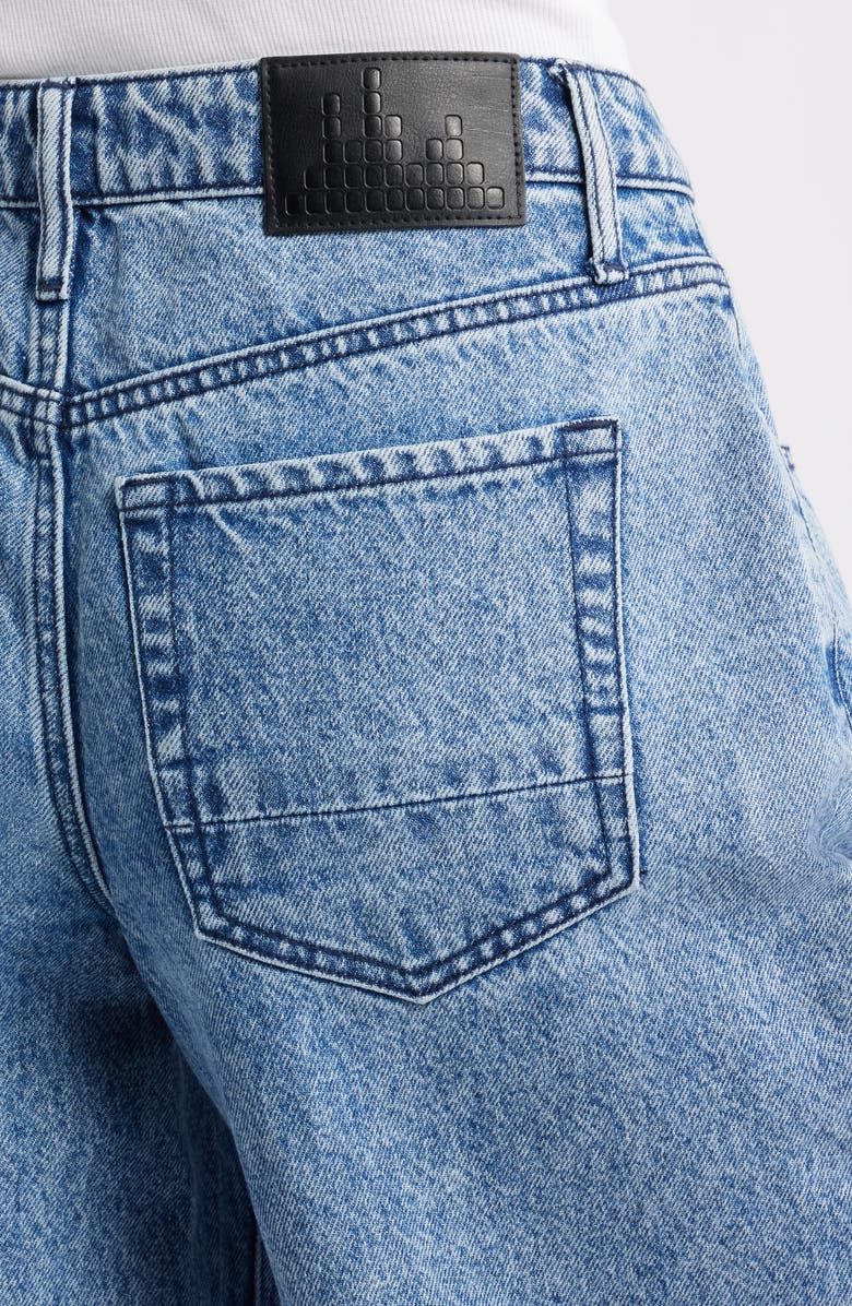 CITY BLUES High Waist Crescent Leg Jeans, Alternate, color, Indigo