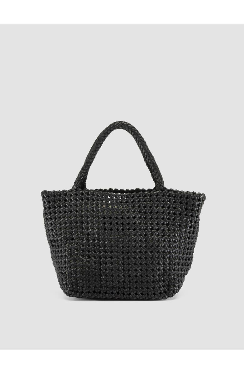 Officine Creative Vicky 001 Hand-Woven Mini Bag, Alternate, color, Black