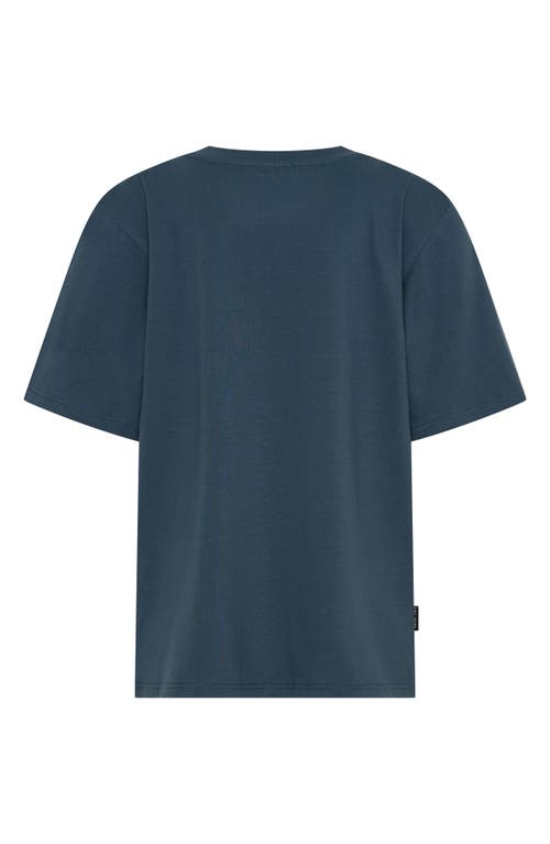 Tiny Tribe Kids' A-ok Graphic T-shirt In Blue