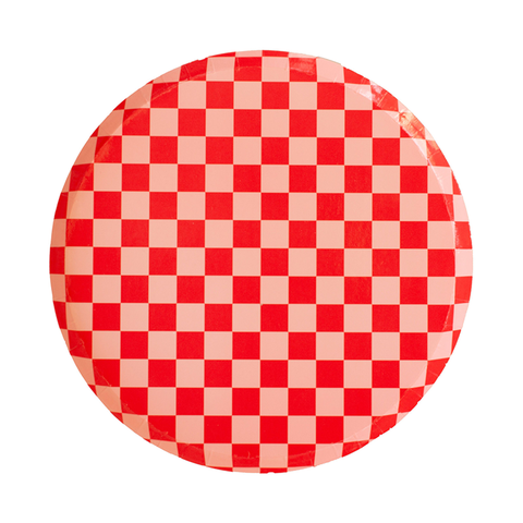 Checkered Dinner Plates