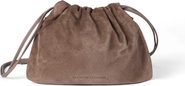 Brunello Cucinelli Suede BC Duo pouch bag
