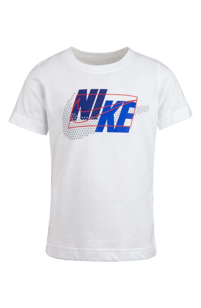 Nike Kids' Split Block Logo Graphic T-Shirt, Main, color,
