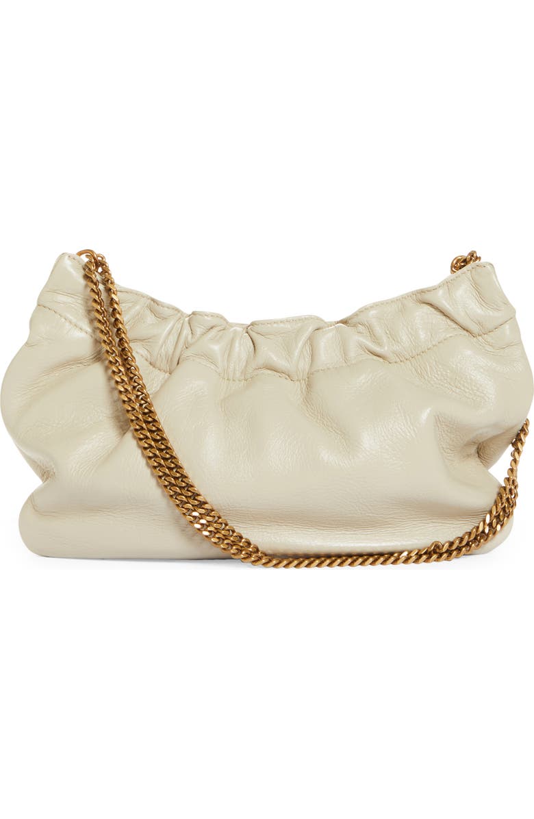 Saint Laurent Pac Pac Ruched Hobo Bag, Alternate, color,