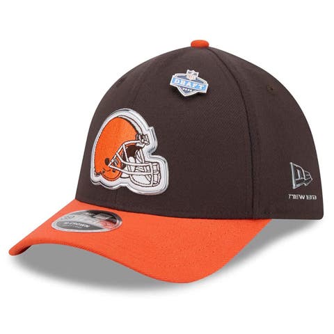 Men's New Era  Brown/Orange Cleveland Browns 2026 NFL Draft 39THIRTY M-Crown Flex Hat