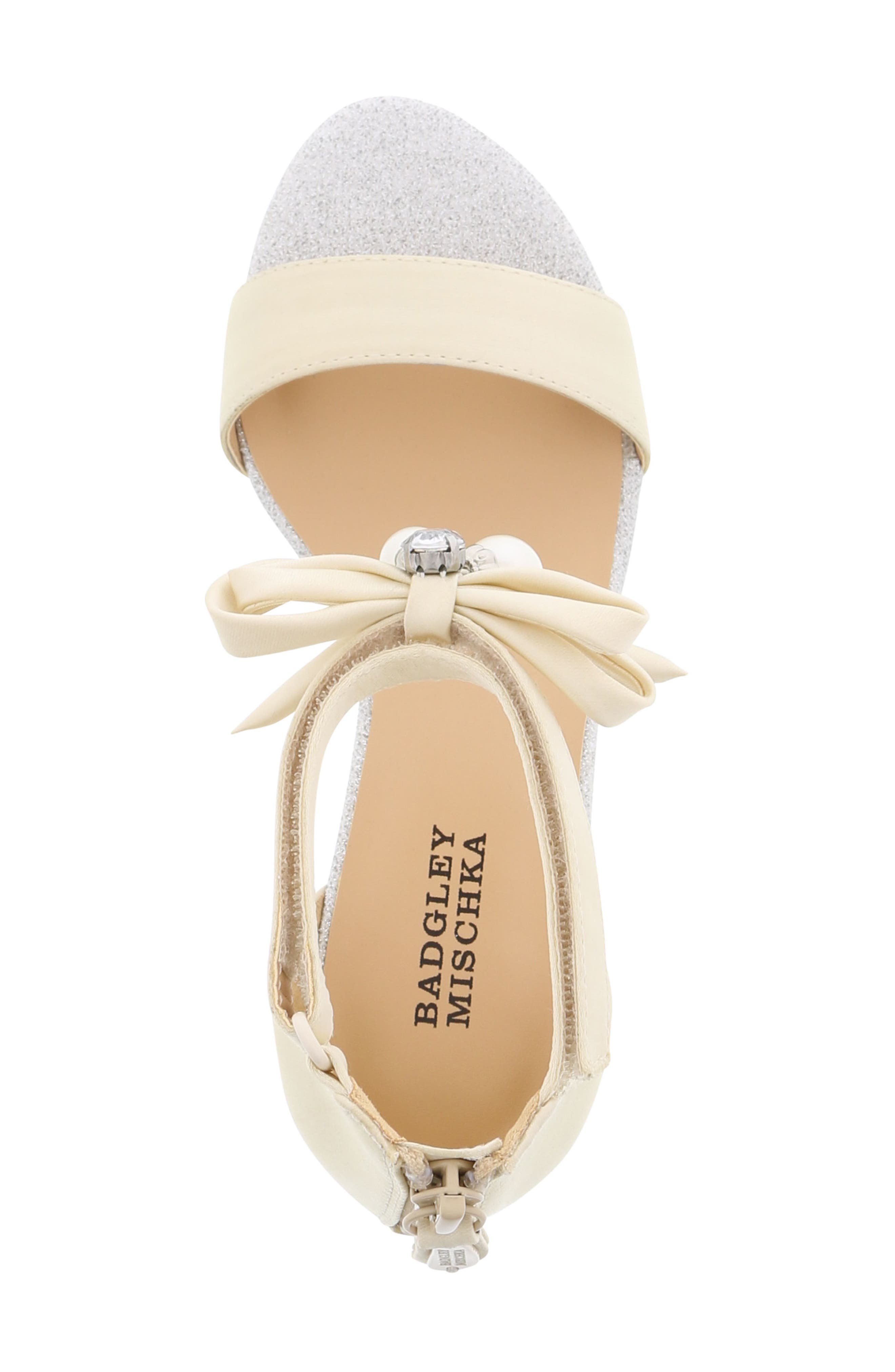 Badgley Mischka Collection Badgley Mischka Pernia Embellished Sandal, Alternate, color, 
