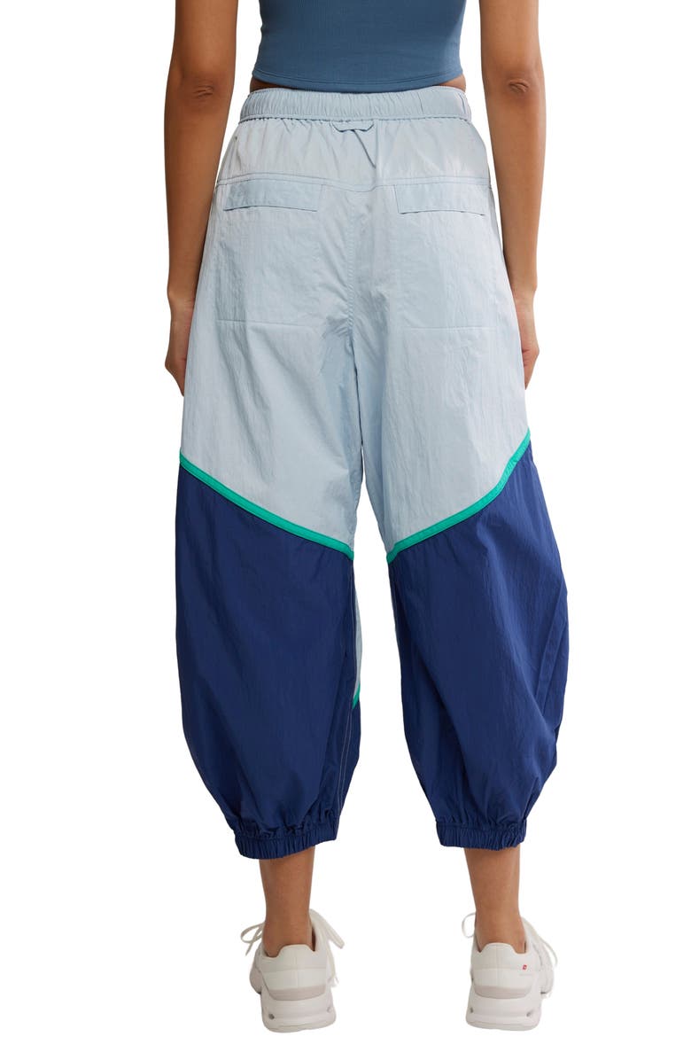Free People FP Movement Freeflow Colorblock Joggers, Alternate, color, Baseline Blue
