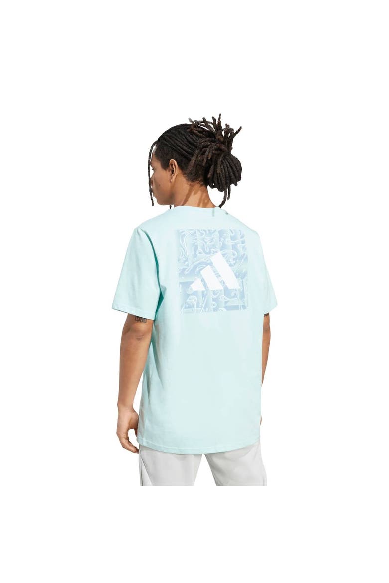 Men's adidas Aqua Juventus Jersey Hook T-Shirt, Alternate, color, Aqua