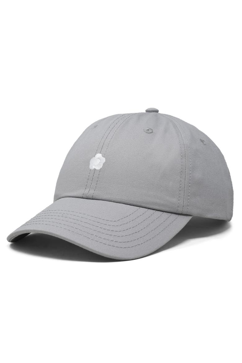 Lil Flower Dad Cap, Alternate, color, Gray