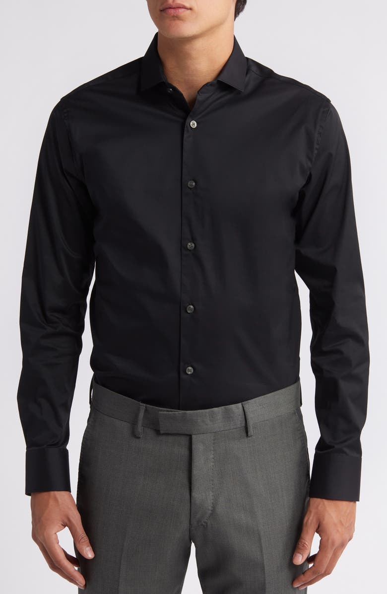 Tiger of Sweden Farrell 5 Slim Fit Button-Up Shirt, Main, color, 