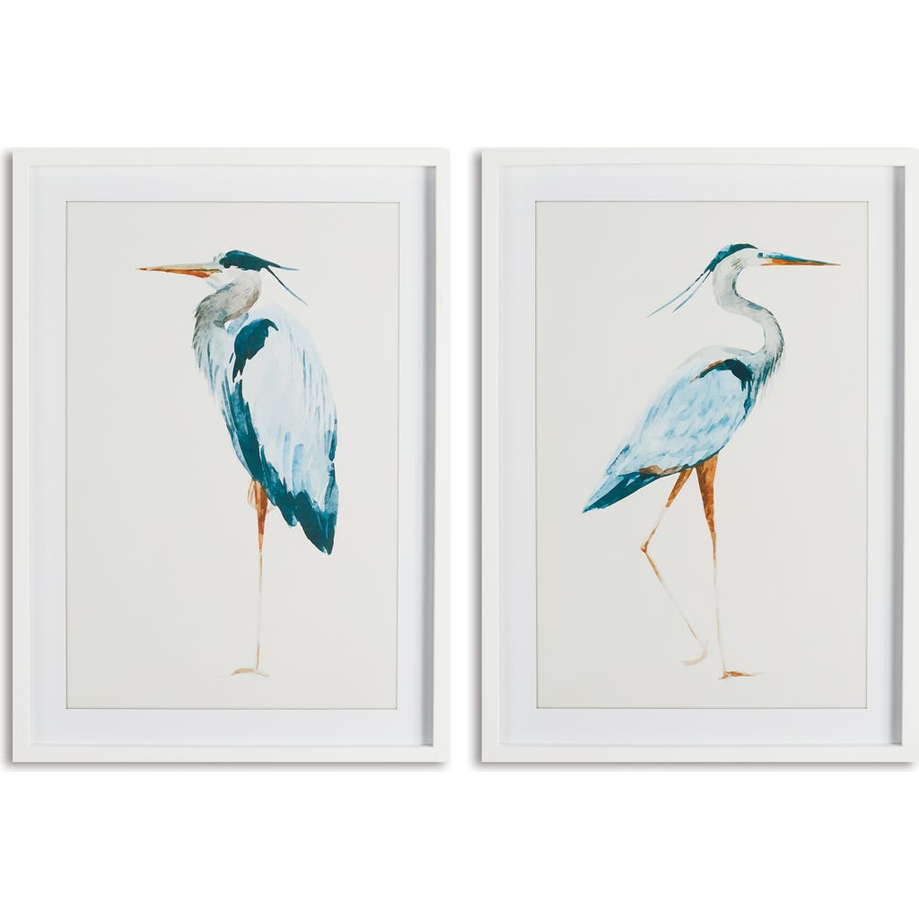 Napa Home & Garden Blue Heron Prints Set Of 2