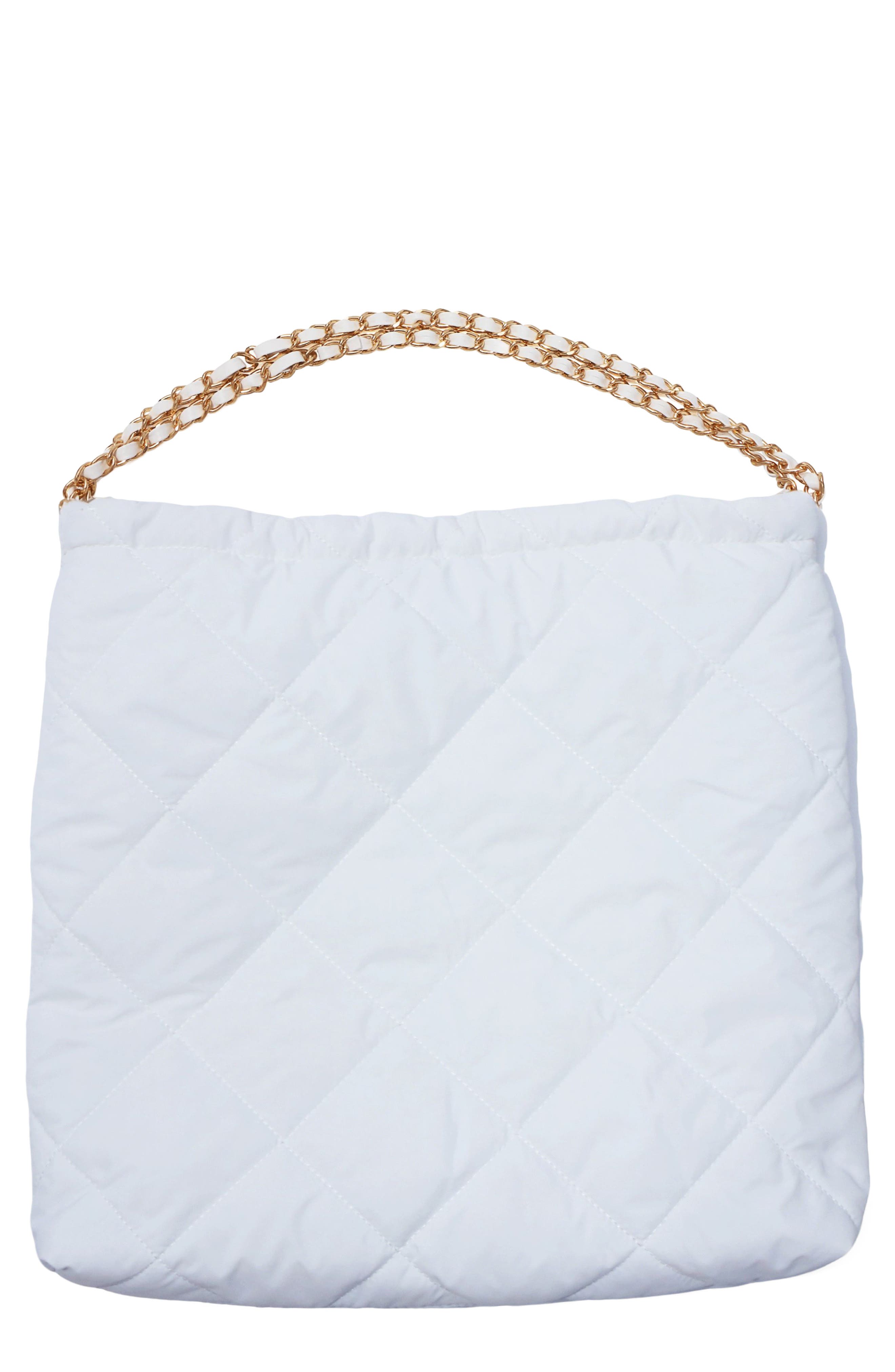 Quilted Chain Strap Shoulder Bag