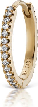MARIA TASH Diamond Eternity Hoop Earring