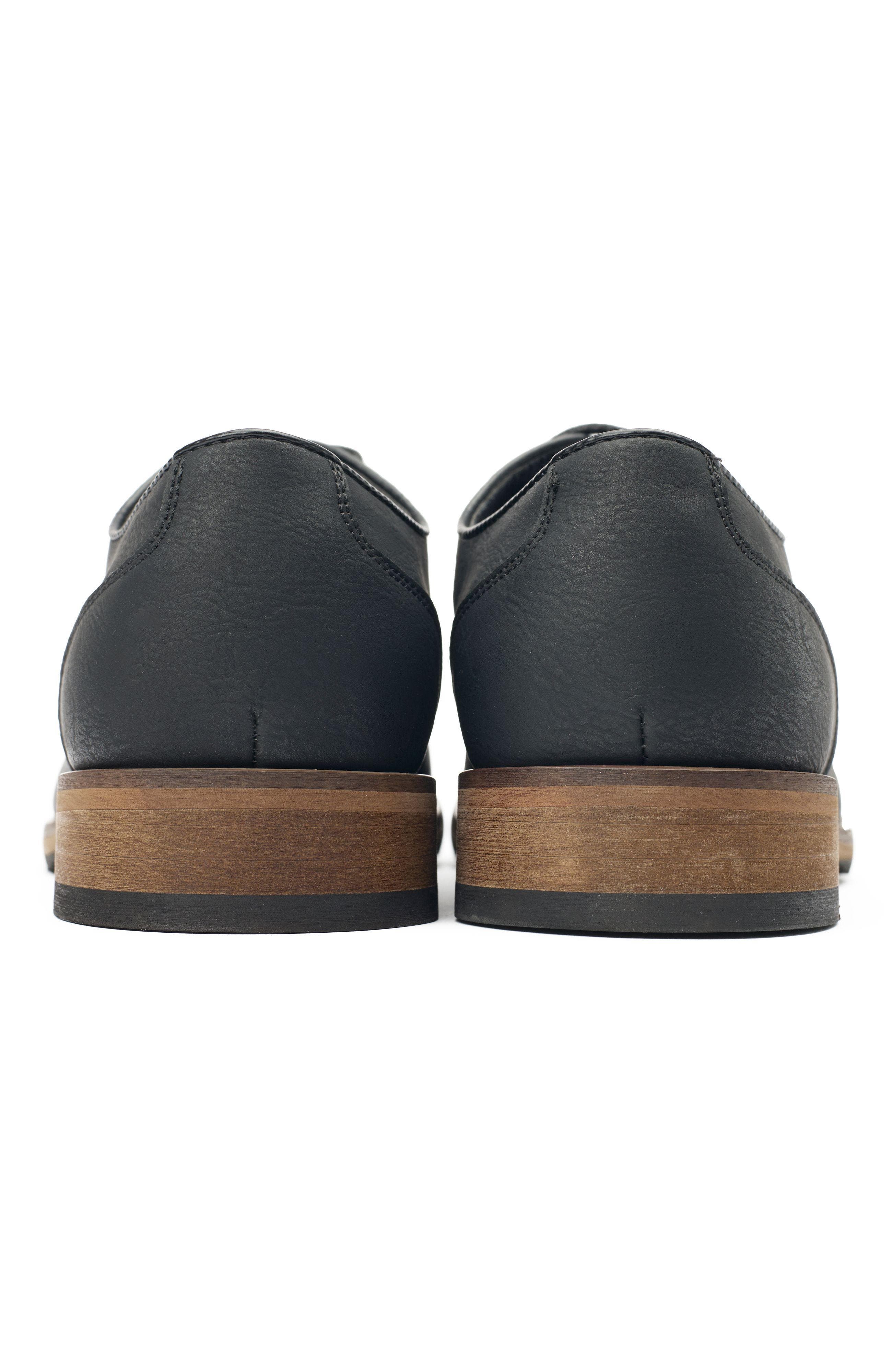 V.GAN LONDON Oatmeal 2 Derby Shoes, Alternate, color, Black