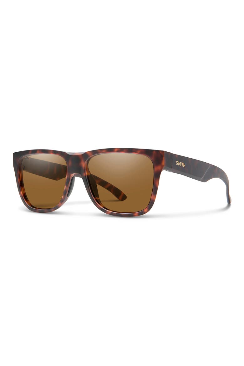 Lowdown 2 55mm ChromaPop™ Polarized Sunglasses, Alternate, color, MATTE TORTOISE/ BROWN