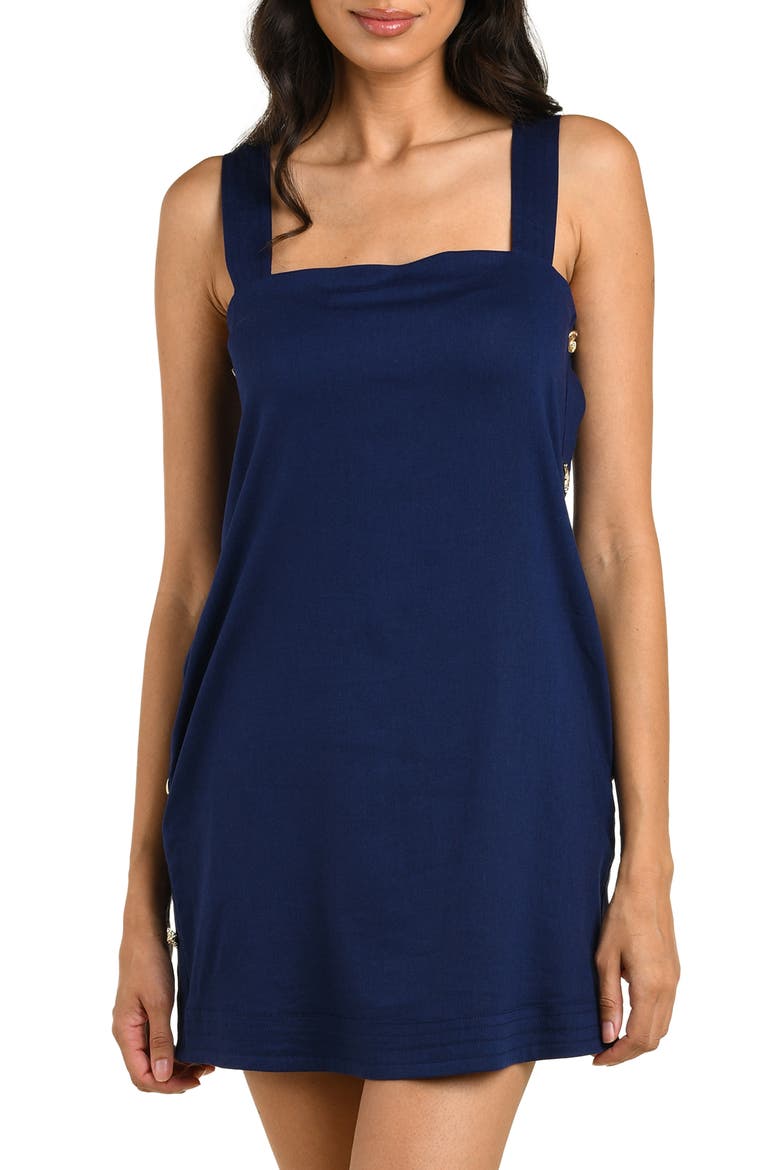Harbor Breeze Cover-Up Dress, Alternate, color, INDIGO