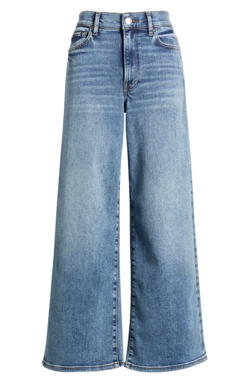 Frame Le Pixie High Waist Slim Palazzo Jeans In Rowley