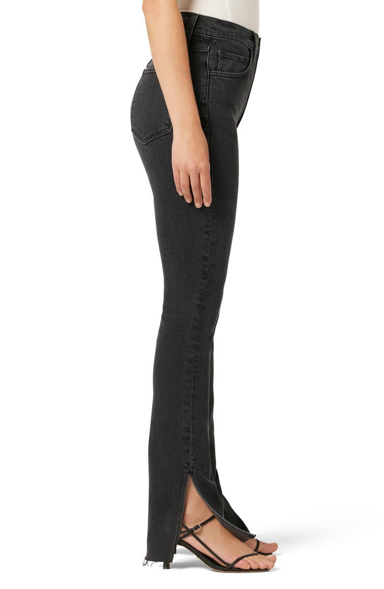 Favorite Daughter The Valentina Superhigh Waist Split Hem Jeans, Alternate, color, Boulder
