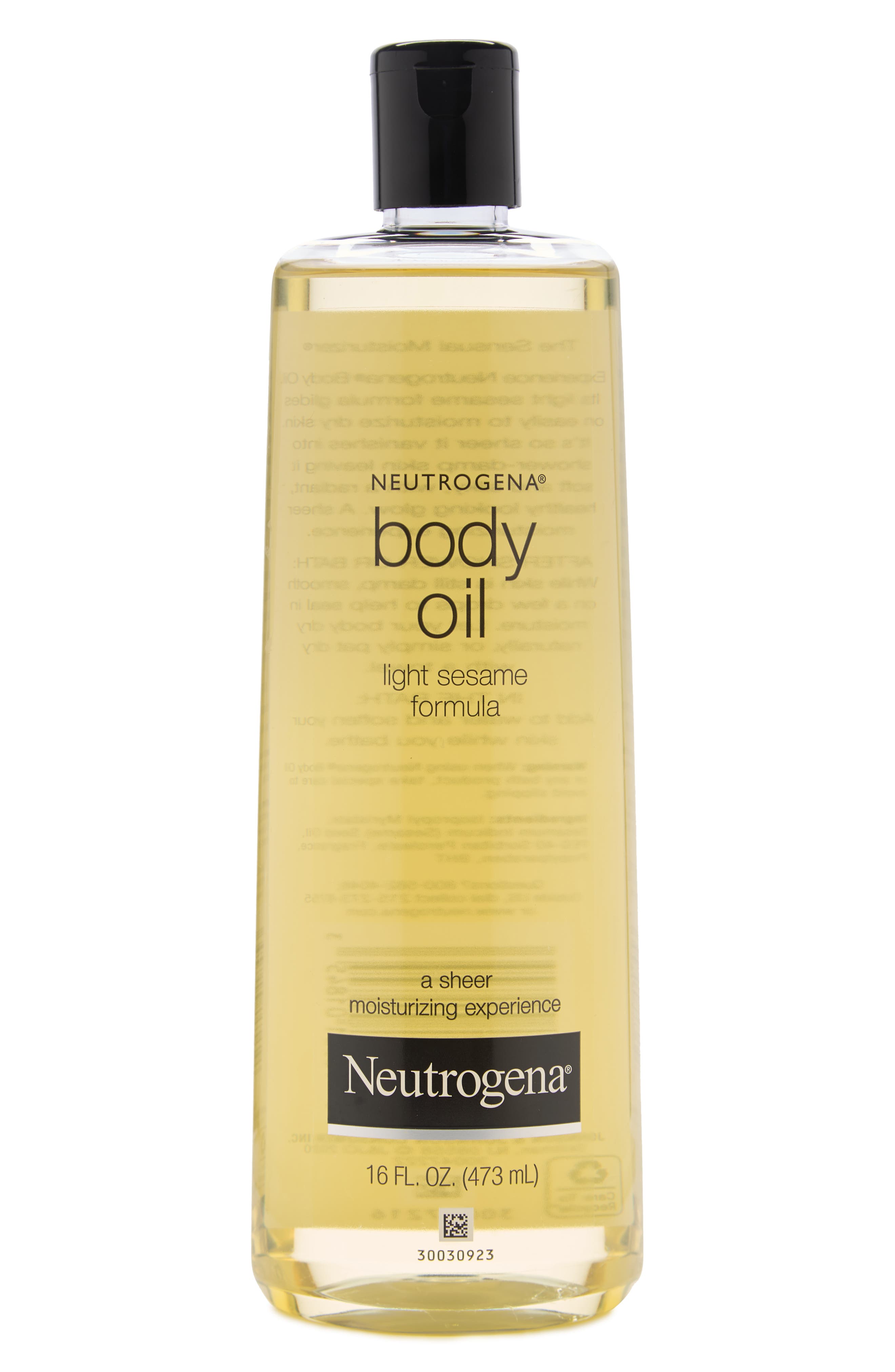 NEUTROGENA Body Oil, Light Sesame Formula For Dry Skin