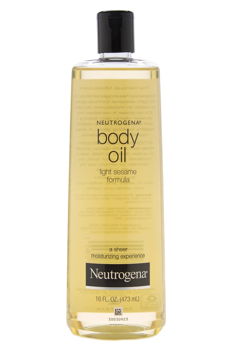 Body Oil, Light Sesame Formula For Dry Skin, Main, color, NO COLOR