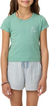O'Neill Kids' Okeedoke Willa Skimmer Cotton Graphic T-Shirt