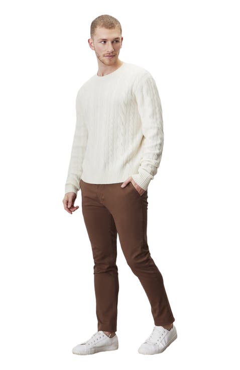 Luke Cashmere Cable Knit Sweater