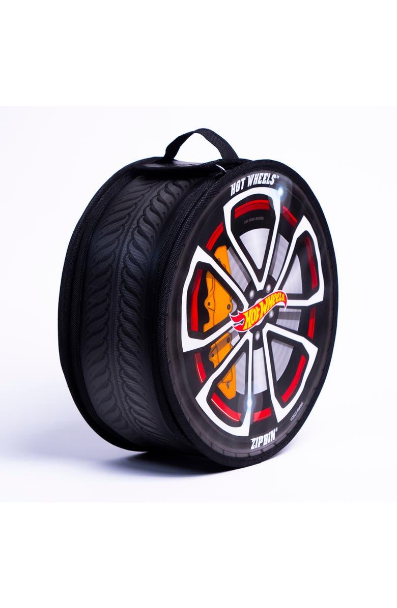 Tara Toy ZipBin Hot Wheels Wheelie Track Pack Storage Case & Racetrack Mat, Alternate, color,