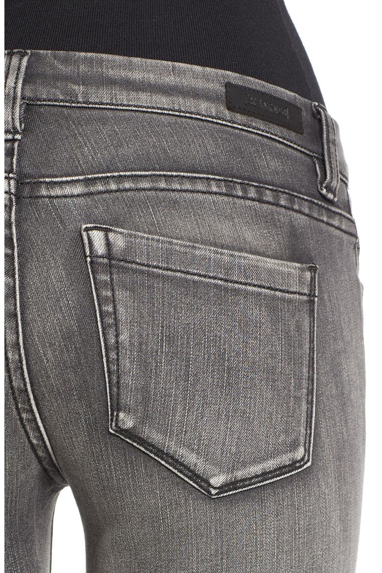 Crop Skinny Jeans, Alternate, color, BLACK MEDAL DAHLIA