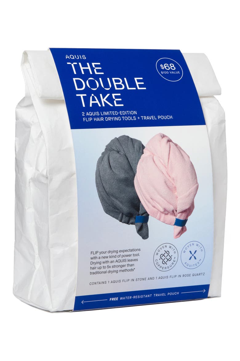 The Double Take Hair Drying Tool & Hair Pouch Set $100 Value, Alternate, color, NO COLOR