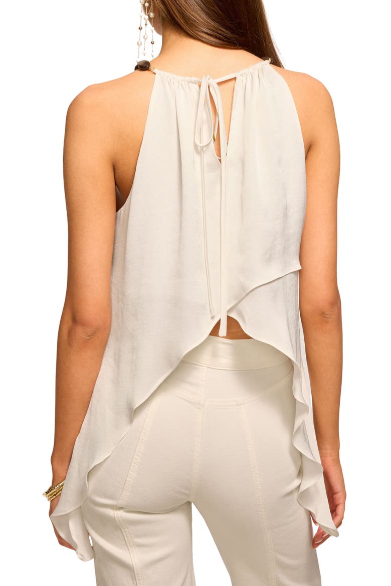 Ayla Bead Detail Layered Top, Alternate, color, IVORY