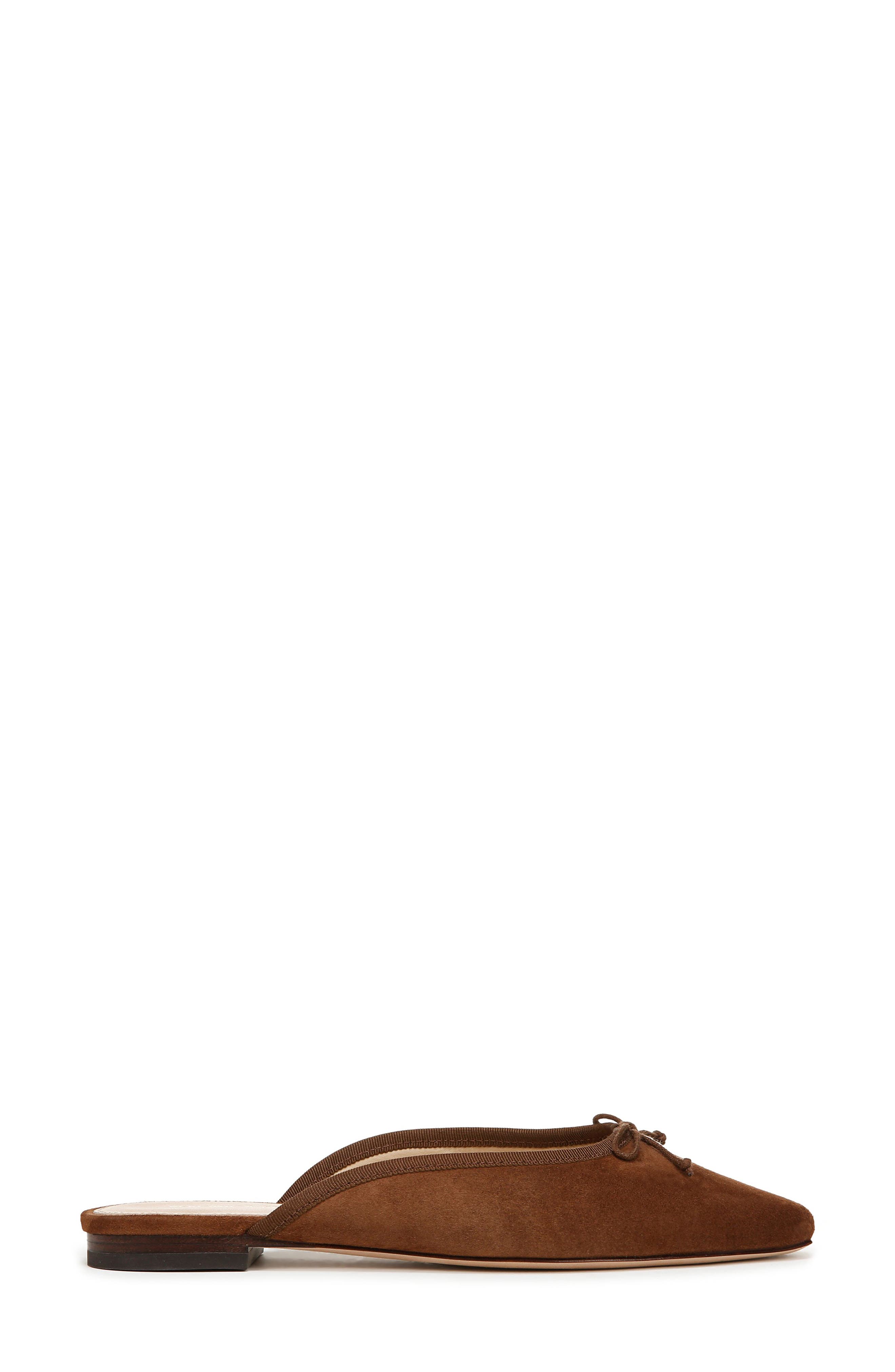 Veronica Beard Catherine Ballet Mule, Alternate, color, Cedar