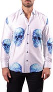 Maceoo Fibonacci Resistance Contemporary Fit Button-Up Shirt