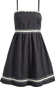 Lipsy Rickrack Fit & Flare Minidress