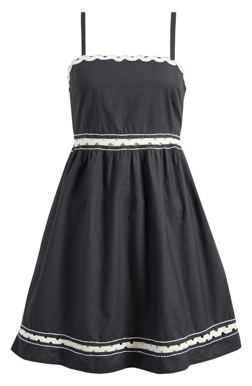 Lipsy Rickrack Fit & Flare Minidress