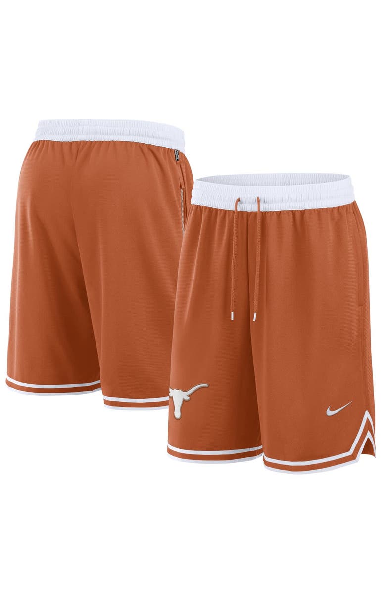Nike Men's  Nike Texas Orange Texas Longhorns Performance Basketball Shorts, Main, color, 
