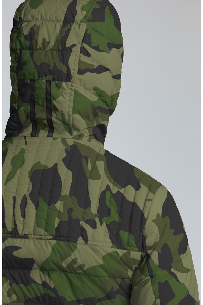 Cabri Hooded Packable Down Jacket, Alternate, color, CANADA GOOSE CAMO