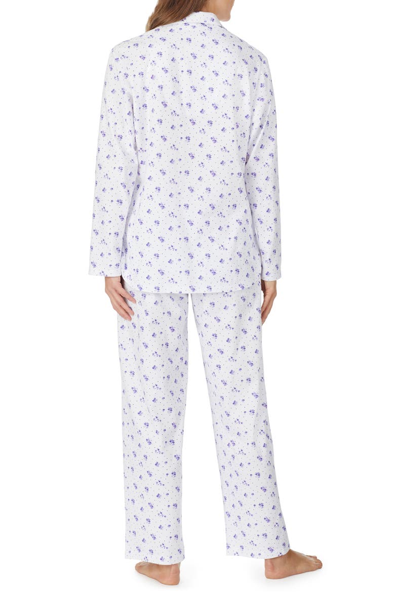 Cotton Pajamas, Alternate, color, WHT GRND WITH LVNDR FLRL DOT