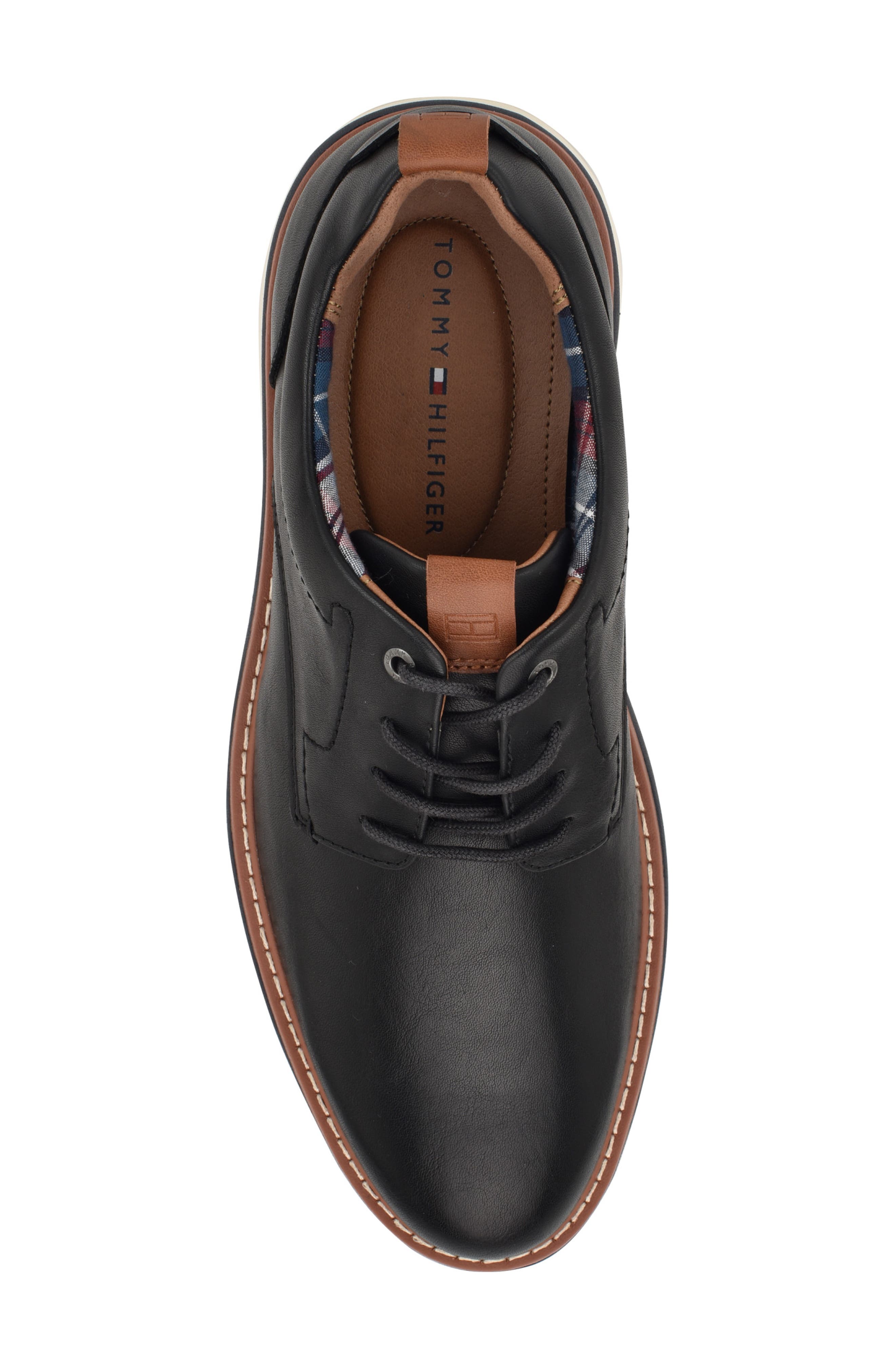 Tommy Hilfiger Virat Derby, Alternate, color, Black