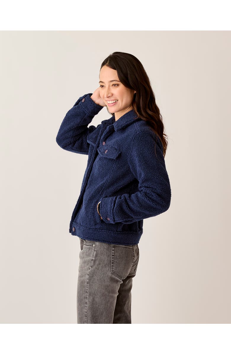 Carve Designs Rhea Boucle Trucker, Alternate, color, Navy