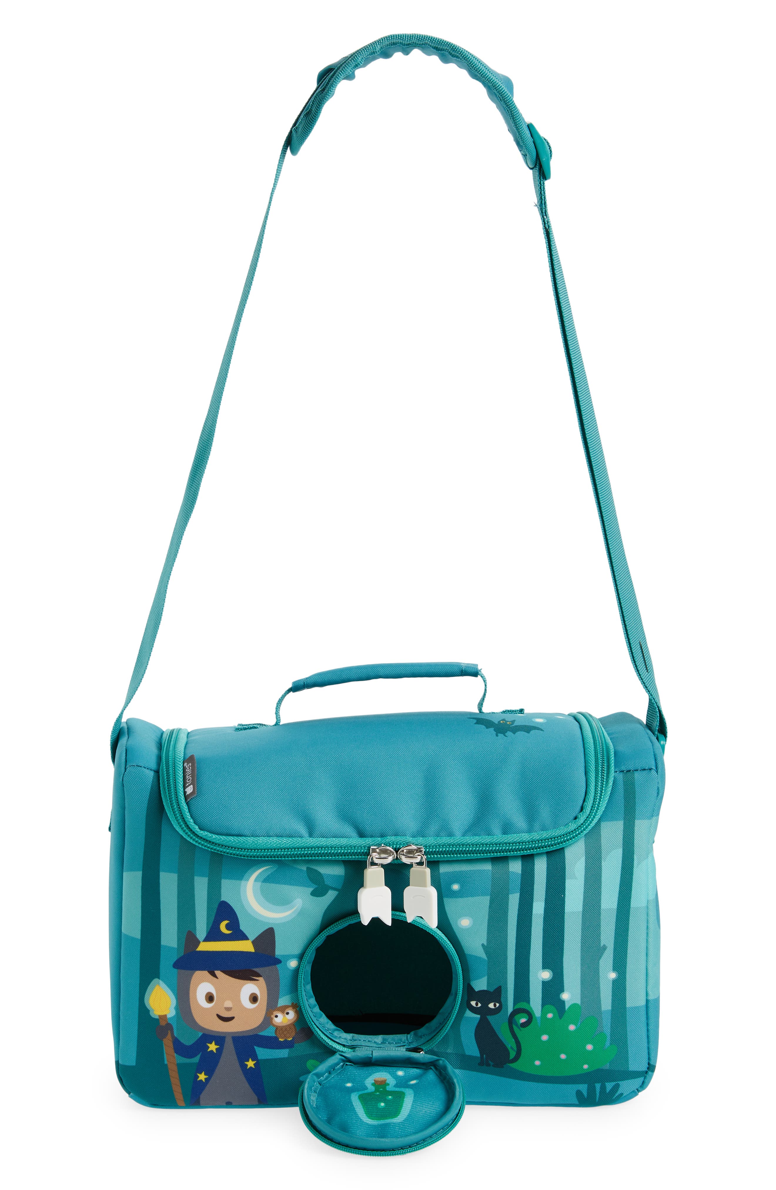 Enchanted Forest Listen & Play Bag, Alternate, color, TURQUOISE