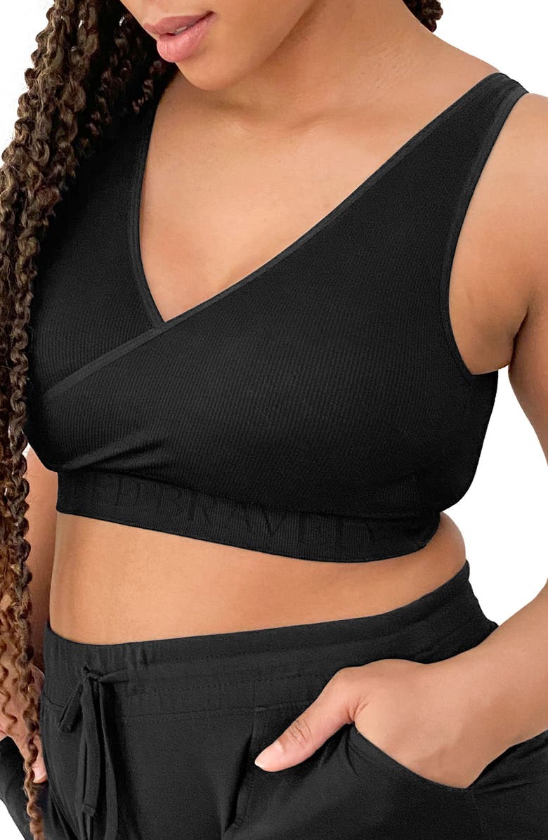 Kindred Bravely Sublime Adjustable Crossover Nursing/Lounge Bra, Alternate, color,